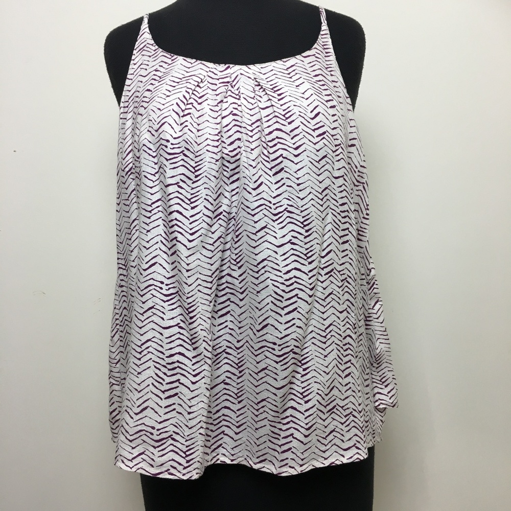 Lucky Brand Spaghetti Strap Racerback Halter Top S